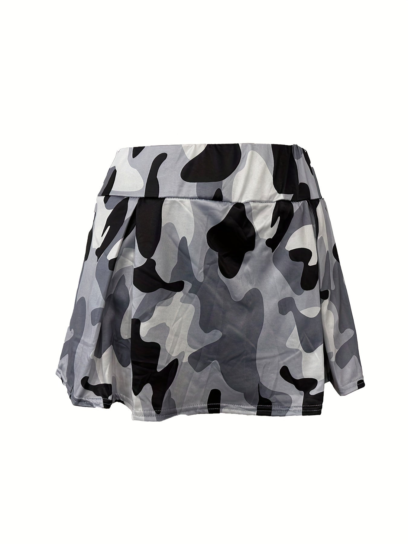 Solid Workout Skorts Skirts Women's Clothing