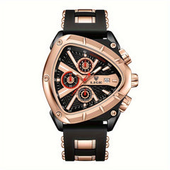 Women Sports Watch Luminous Pointers Rubber Strap Quartz Waterproof