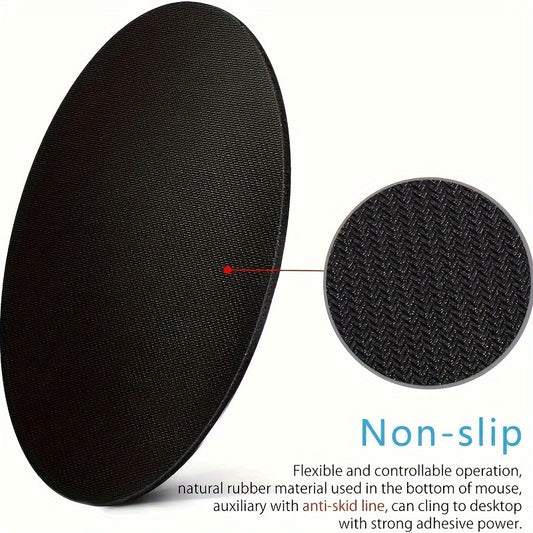 Star Spangled Flag Dog Mouse Pad 22cm - Anti Slip Waterproof