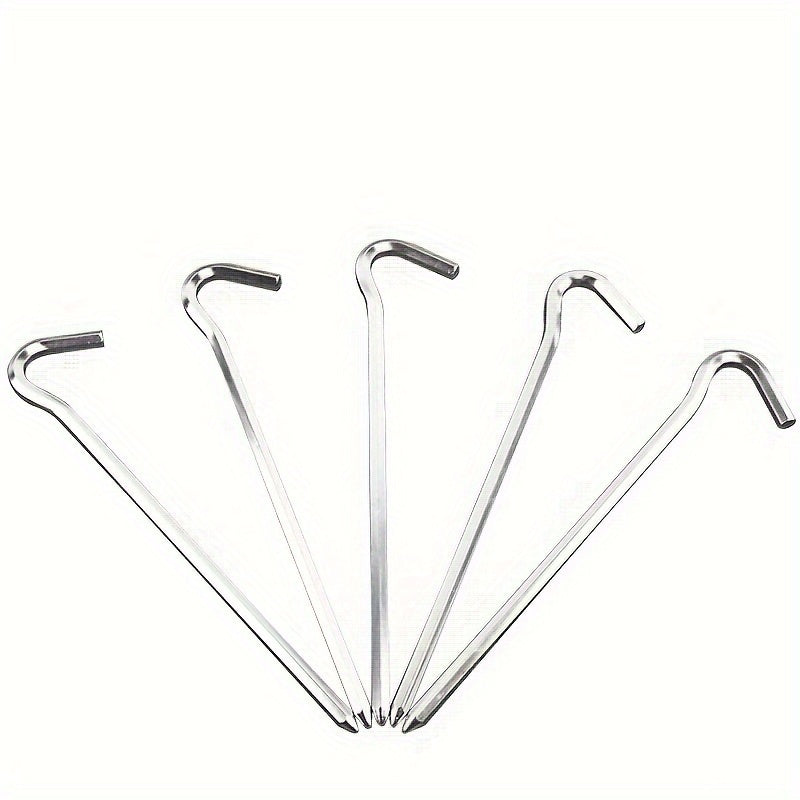 Aluminum Alloy Tent Stakes Rope Ground Nail Camping Nail