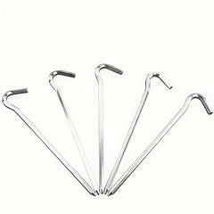 Aluminum Alloy Tent Stakes Rope Ground Nail Camping Nail
