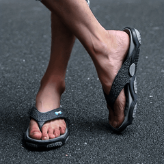 Women's Platform Flip Flops Open Toe Round Toe Anti Slip Slides