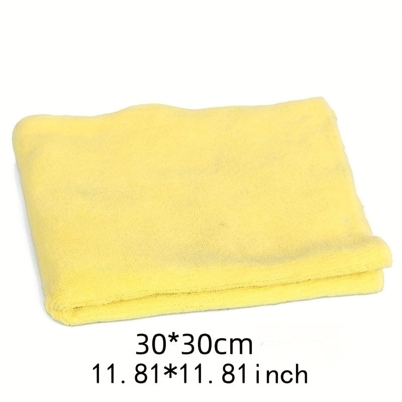 1pc Microfiber Kitchen Wash Auto Car Home Dry Polishing Cloth Cleaning Towel