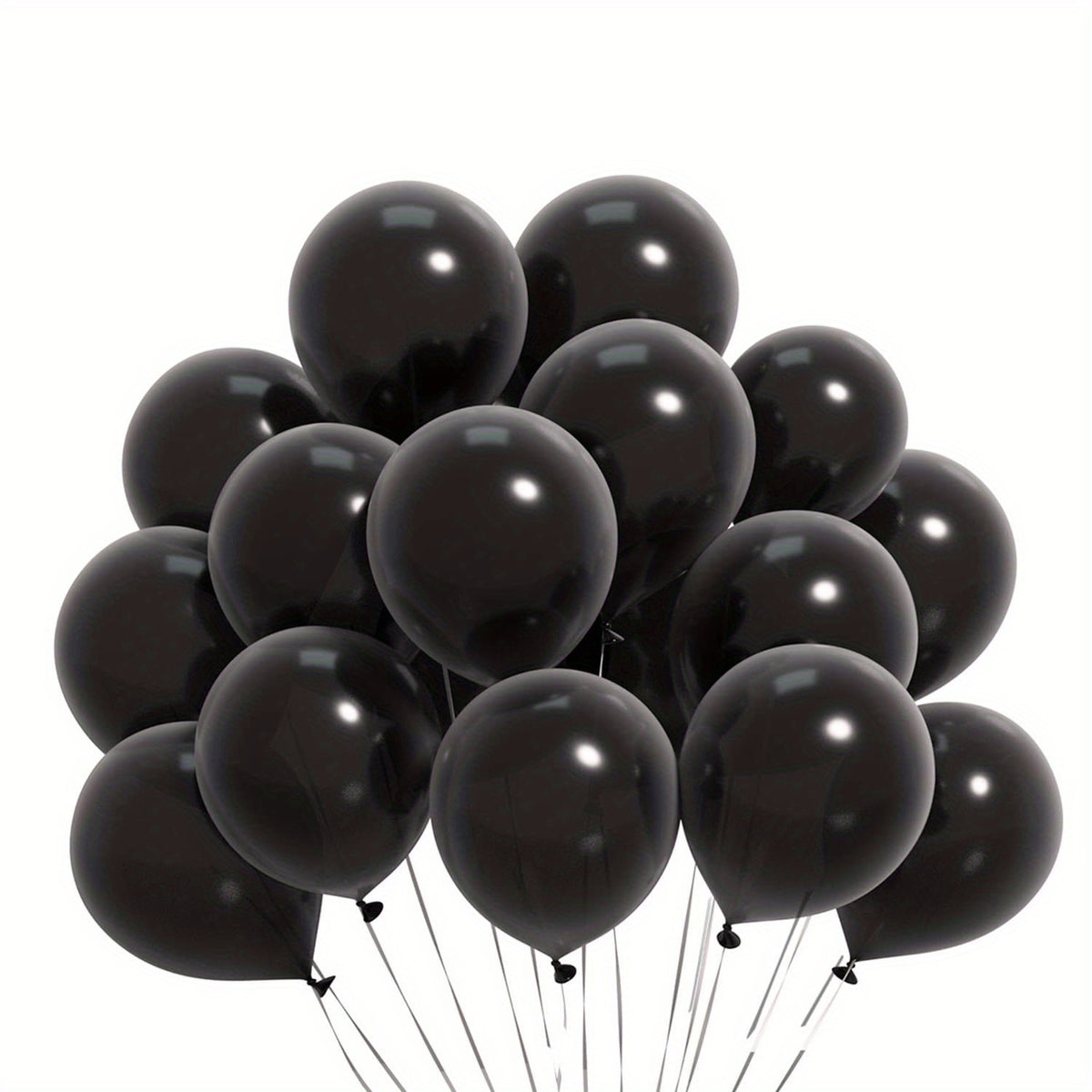 60pcs+5%22 Party Latex Balloons for Men, 16-70th Birthday