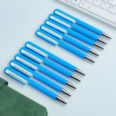 16pcs Plastic Ballpoint Pen Body for Students and Professionals - Black Ink