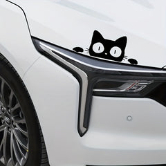 Lovely Cat Car Stickers for Motorcycle Car Rear View Mirror