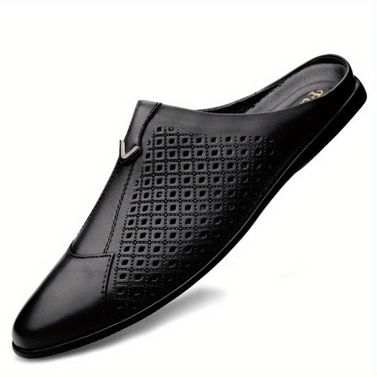 Men's No Tie Slip On Loafers Mesh Casual Outdoor Walking Shoes