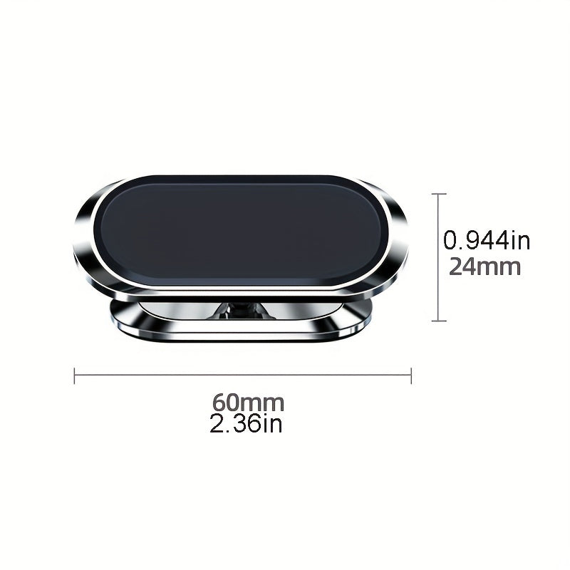 Magnetic Car Phone Holder 360 Degree Metal Magnet GPS Car Mount