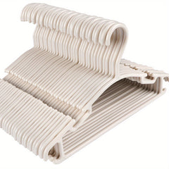 9pcs Khaki Hangers for Infants and Toddlers Newborn Clothes Hanging Racks