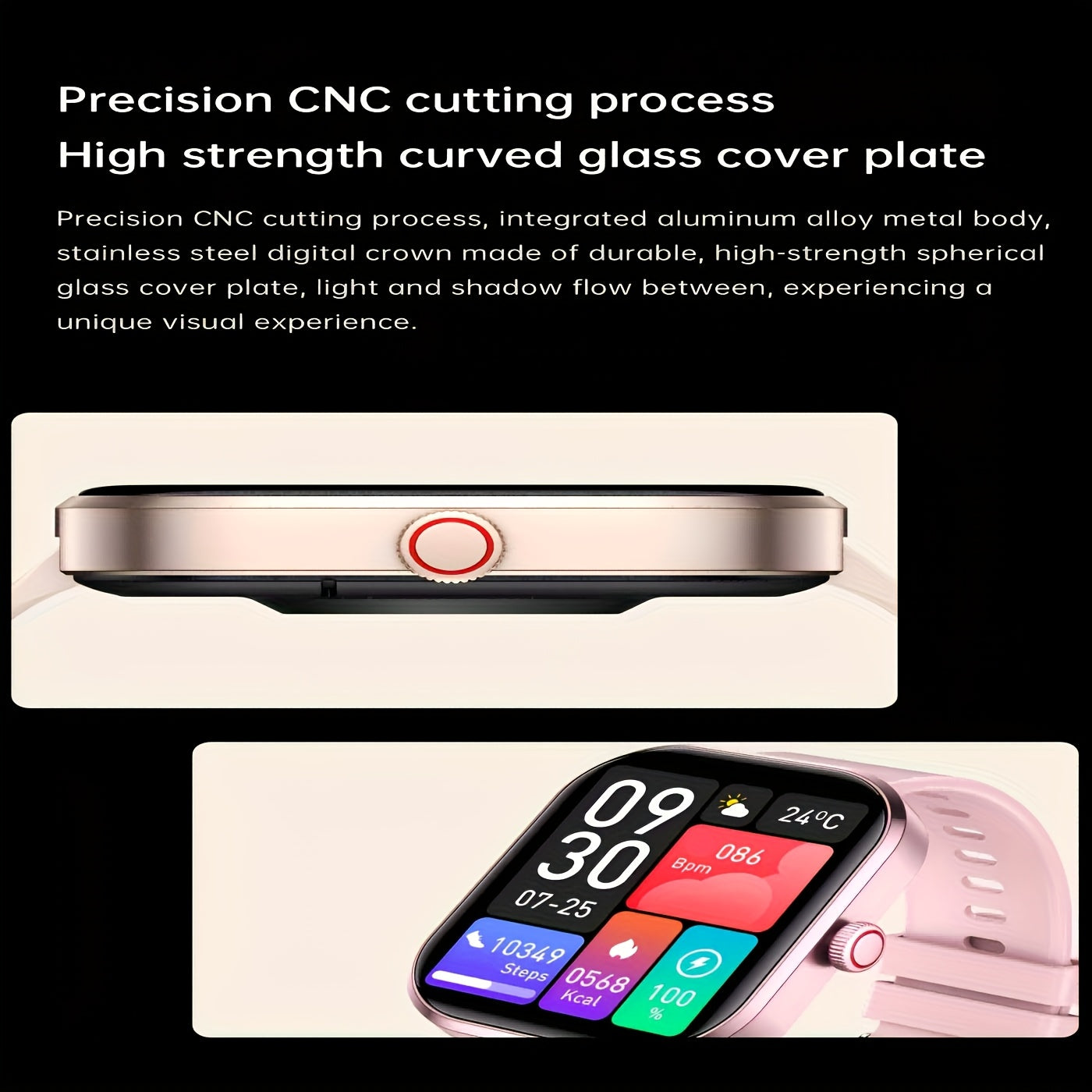 Compact Unisex Smartwatch with Call Function