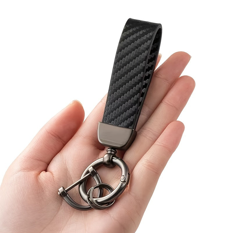 Creative Hand Rope Keychain Car Bag Pendant Couple Keychain Ring