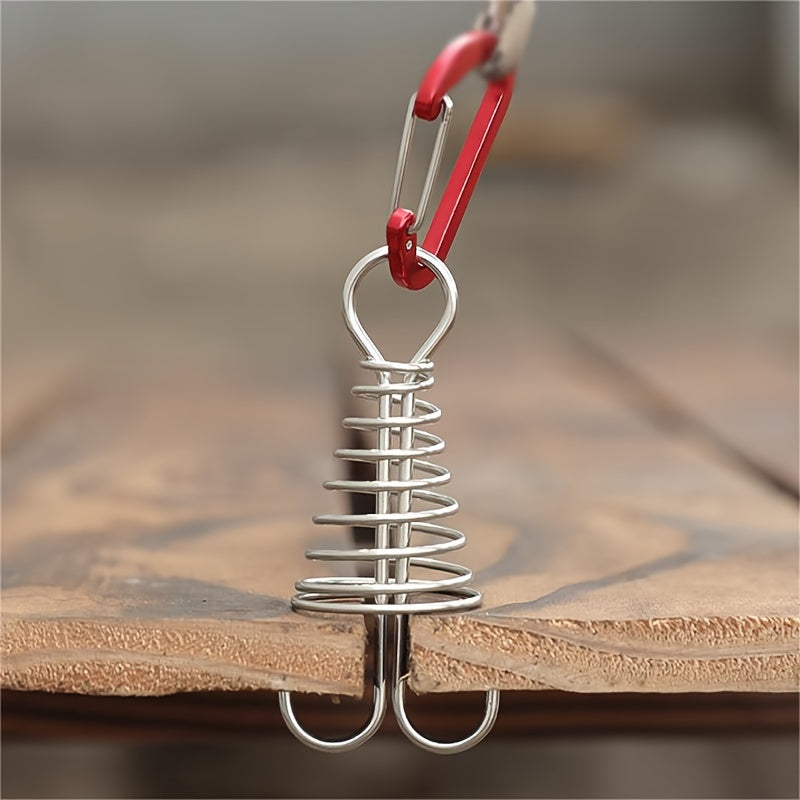Stainless Steel Ground Pegs for Decks - Windproof Tent Pegs