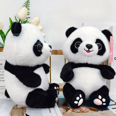 10 Inch Soft Panda Plush Toy with Expressive Eyes