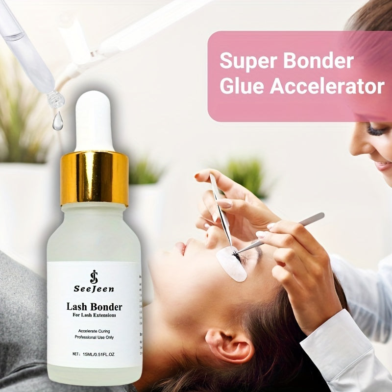 SeeJeen Lash Bonder 15ml for Eyelash Extensions Glue Accelerator Sealant