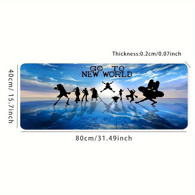 Anime Mouse Pad Non Slip Rubber Base Gaming Mice Pad For Home Office