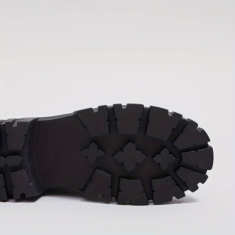 Women's Faux Leather Equestrian Boots