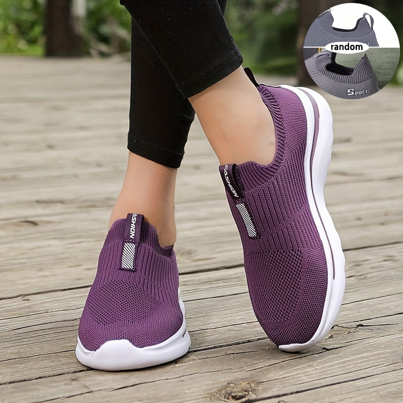 Comfortable Thick Sole Mesh Running Shoes Breathable Sneakers