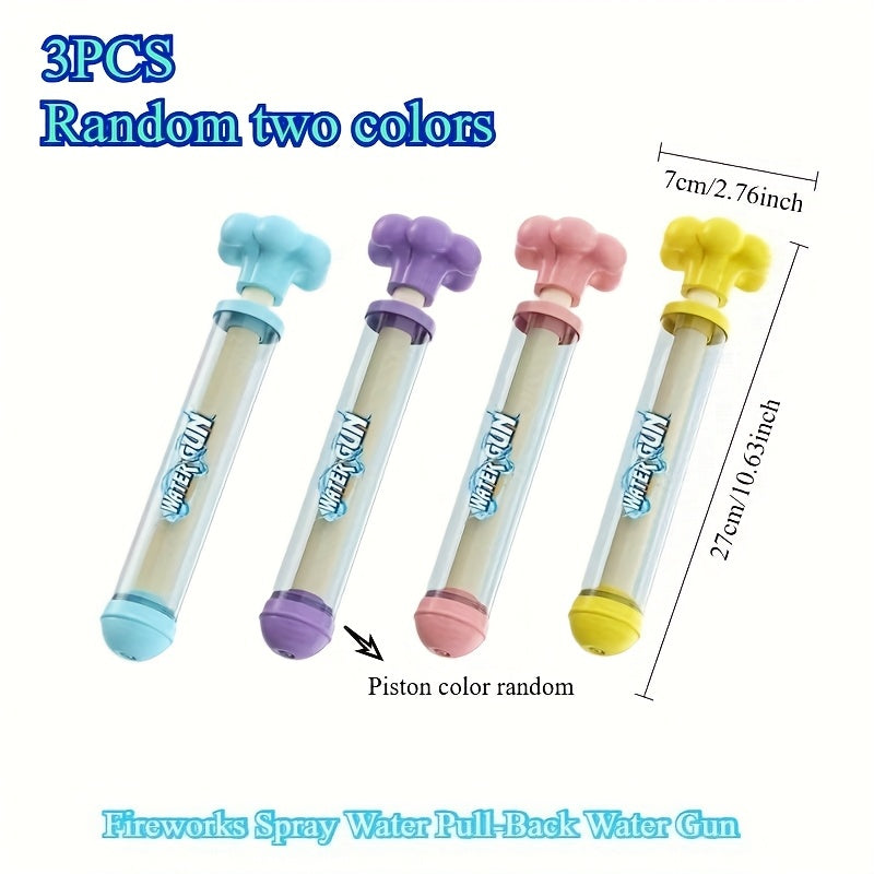 Summer Water Splashing Games Fireworks 4 Colors Interactive Pool Lawn Toys