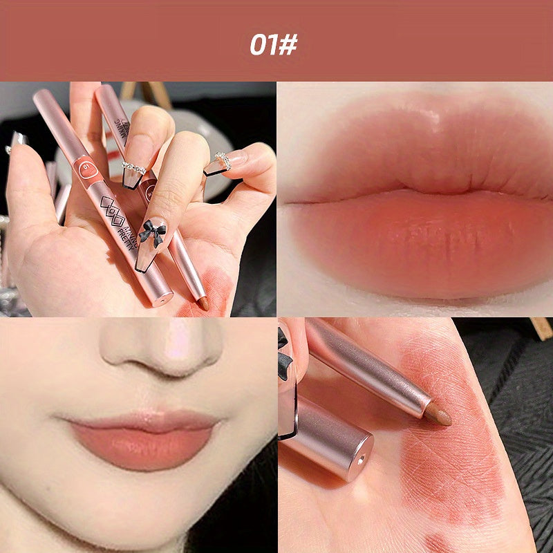 6 Colors Lip Liner Pencil Waterproof Long Lasting Non Smudge Pen Red Eyeliner