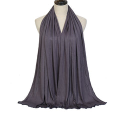 Stretchy Hijab Large Plain Maxi Scarf Shawl High Wrap Warm Eid Mothers