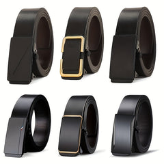 Men's Business Leather Belt PU Leather Versatile Belt