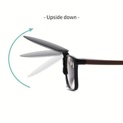 Clip On Glasses Polarized Lens Flip Up Sunglasses UV400