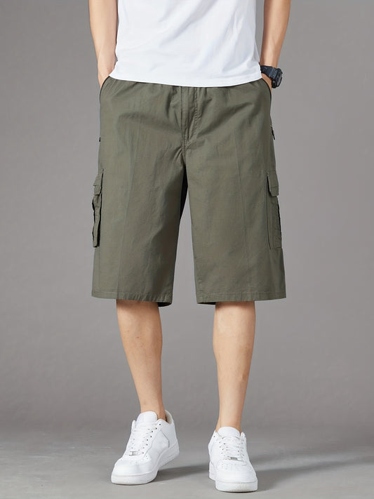 Men's Casual Cargo Jeans With Pocket