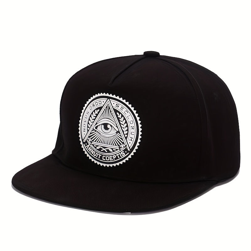 Sunshade Adjustable Baseball Cap Eye of Horus Pattern Outdoor Sport