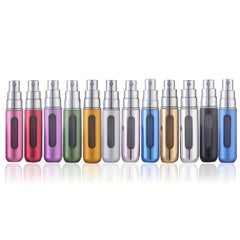 Refillable Perfume Atomizer Bottle 5ML, Travel-Sized Scent Pump Case