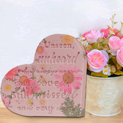 4 Pcs Heart Sign Mold Resin Casting Silicone DIY Craft