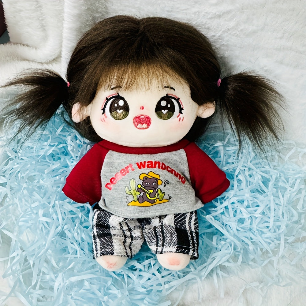 7.87" Anime Figure w/ Strawberry Optional Skeleton Collectible Toy