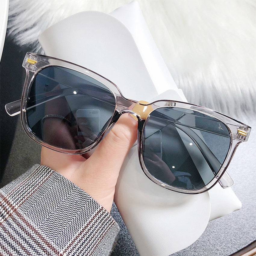 Anti Glare Sunglasses PC Lens Outdoor Driving Square Sunshade Glasses
