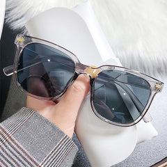 Anti Glare Sunglasses PC Lens Outdoor Driving Square Sunshade Glasses