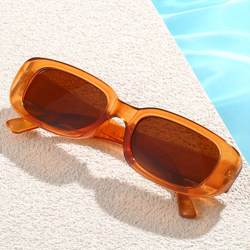 Y2K Square Sunglasses Beach Party Club UV400