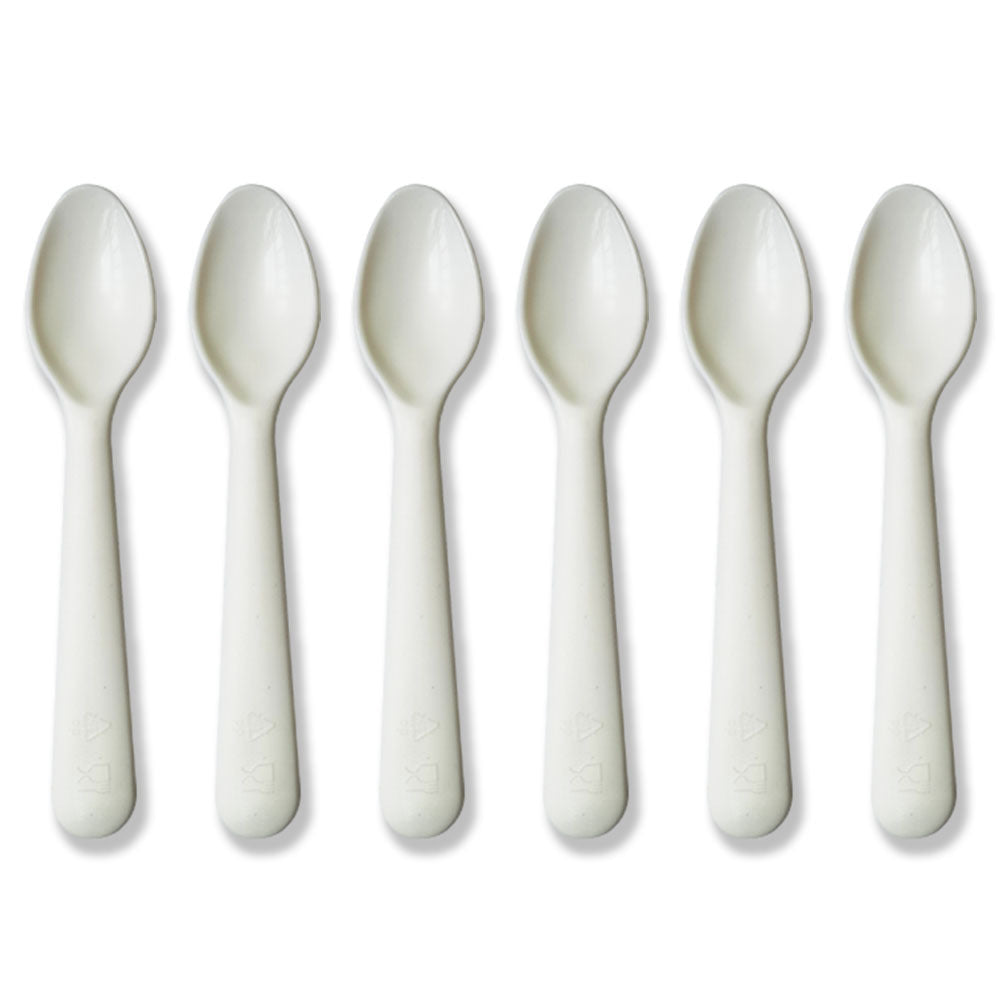 6pcs Kids BPA-Free Plastic Spoons for Baby and Children