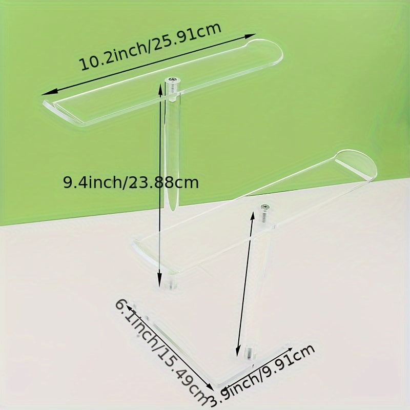 Hair Hoop Display Stand Acrylic Stick Holder