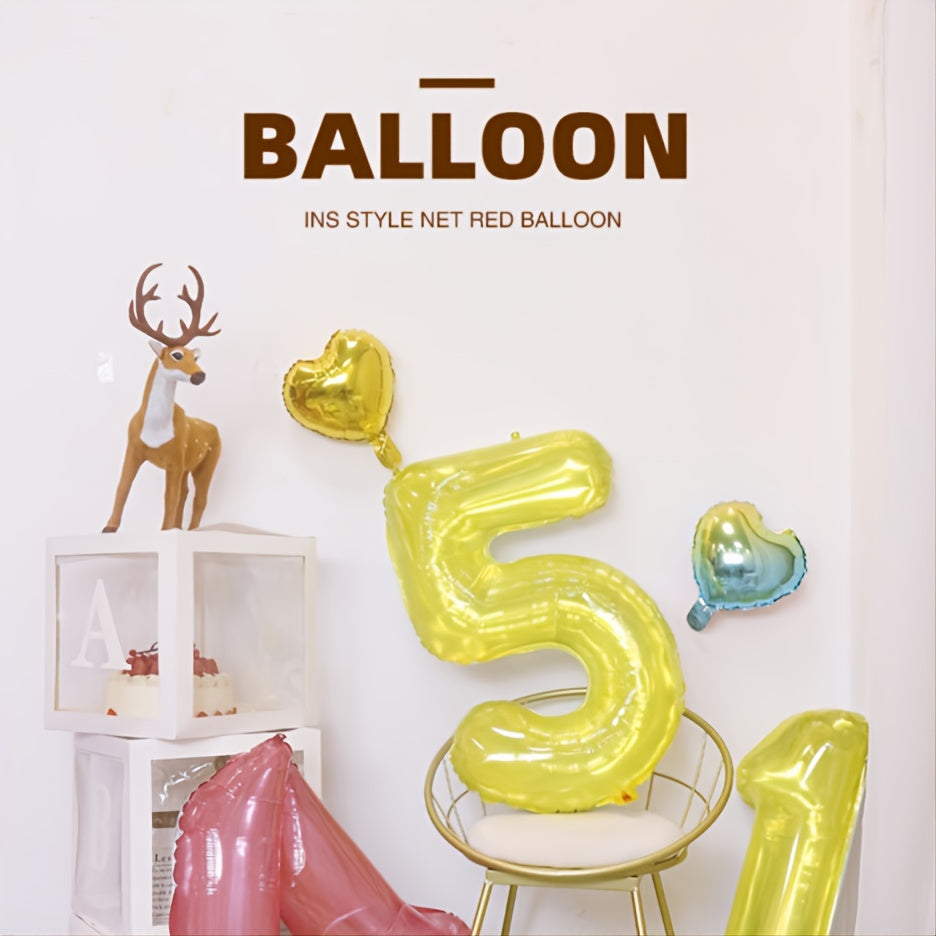 40 Inch Letter Jelly Balloons Foil Mylar Party Wedding Birthday Bridal Shower