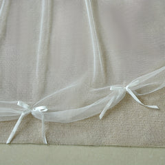 Versatile Bridal Veil with Bow for Wedding Banquets