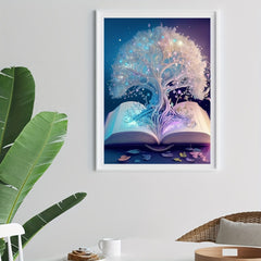 Knowledge Tree Canvas Painting Poster for Home Wall Decoration Art