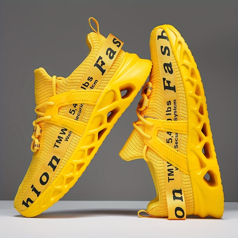 Men's Lightweight Knitted Sneakers for Running