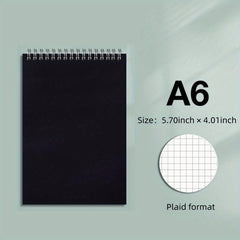 4pcs Spiral Notebook Lined/Unlined 80 Blank Pages Office Learning Supplies
