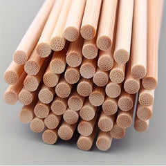 30/50/100 Pcs Bamboo Skewers 11.8", Flat Headed, Unfinished, Crafts DIY Projects