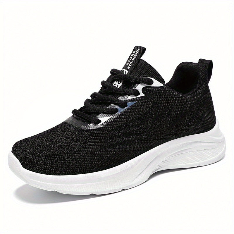 Women's Knit Sports Shoes Breathable Low Top Running Casual Gym Tennis Sneakers