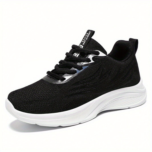 Women's Knit Sports Shoes Breathable Low Top Running Casual Gym Tennis Sneakers