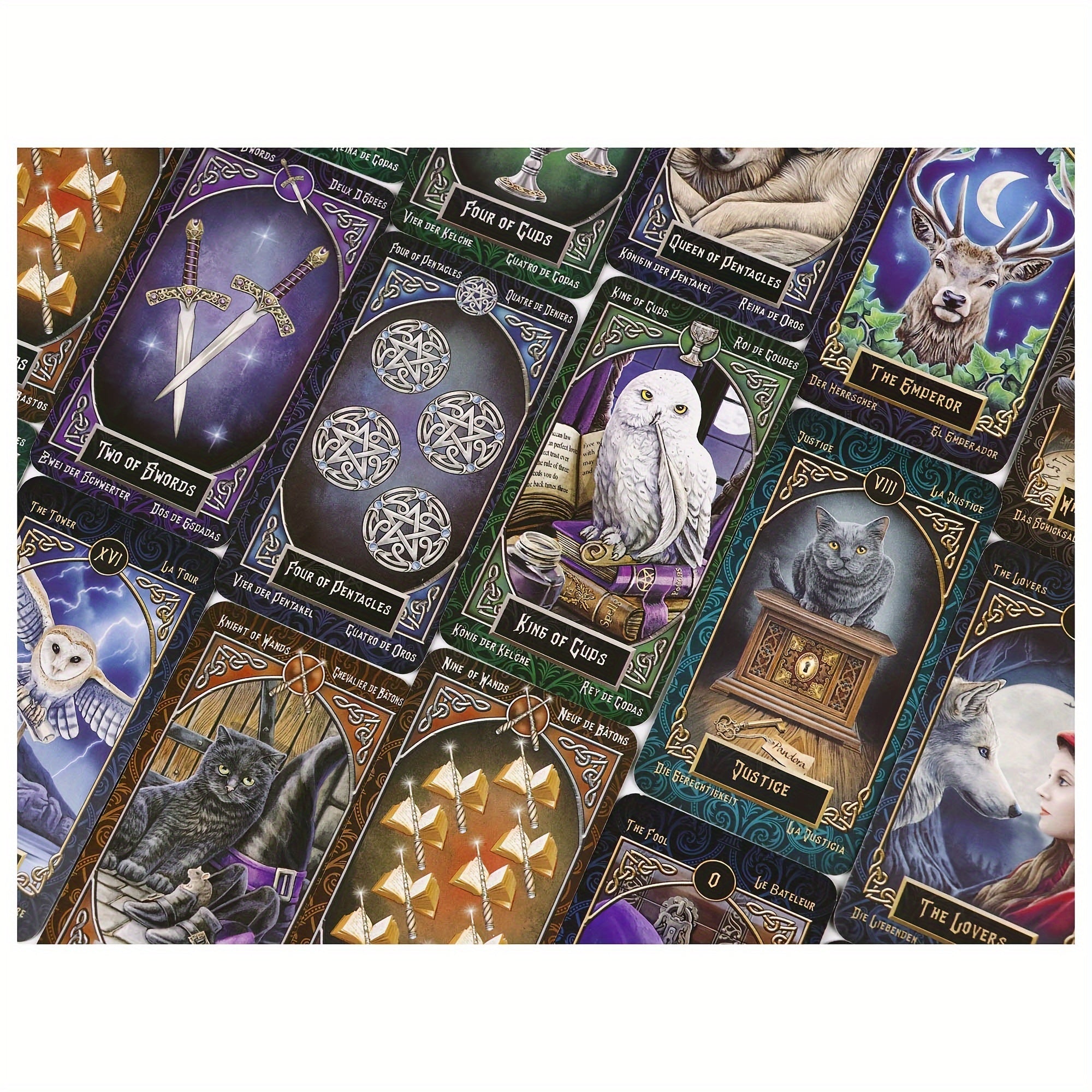 High Tarot Cards Board Games Halloween Christmas Thanksgiving Outdoor Camping