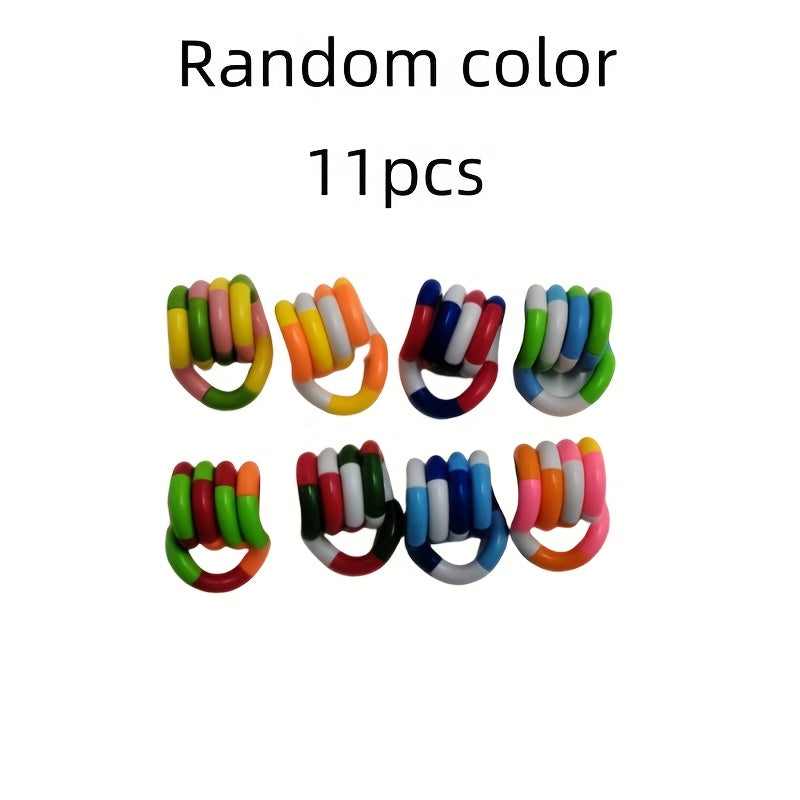 11pcs Assorted Twist Ropes Fidget Toys for Adults