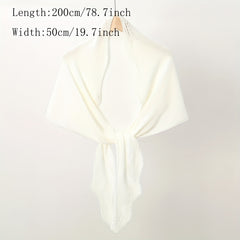 Geometry Knitted Sunscreen Shawl for Women