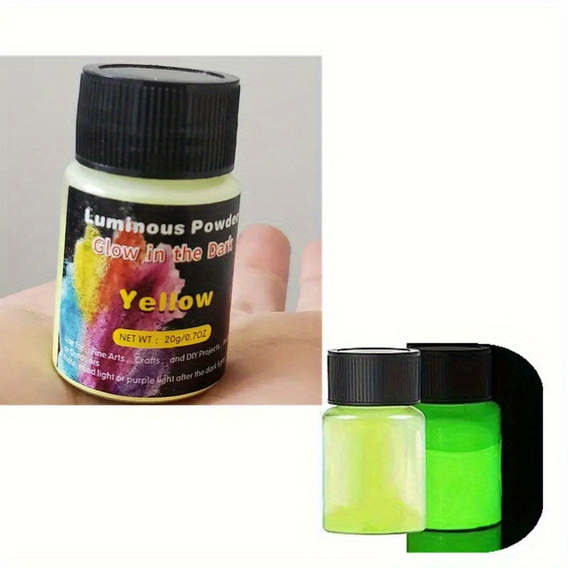 12 Color Glow In The Dark Powder Epoxy Resin Dye Pigment