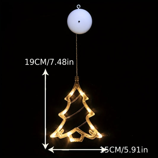 LED Christmas Tree Lights Indoor Window Decoration