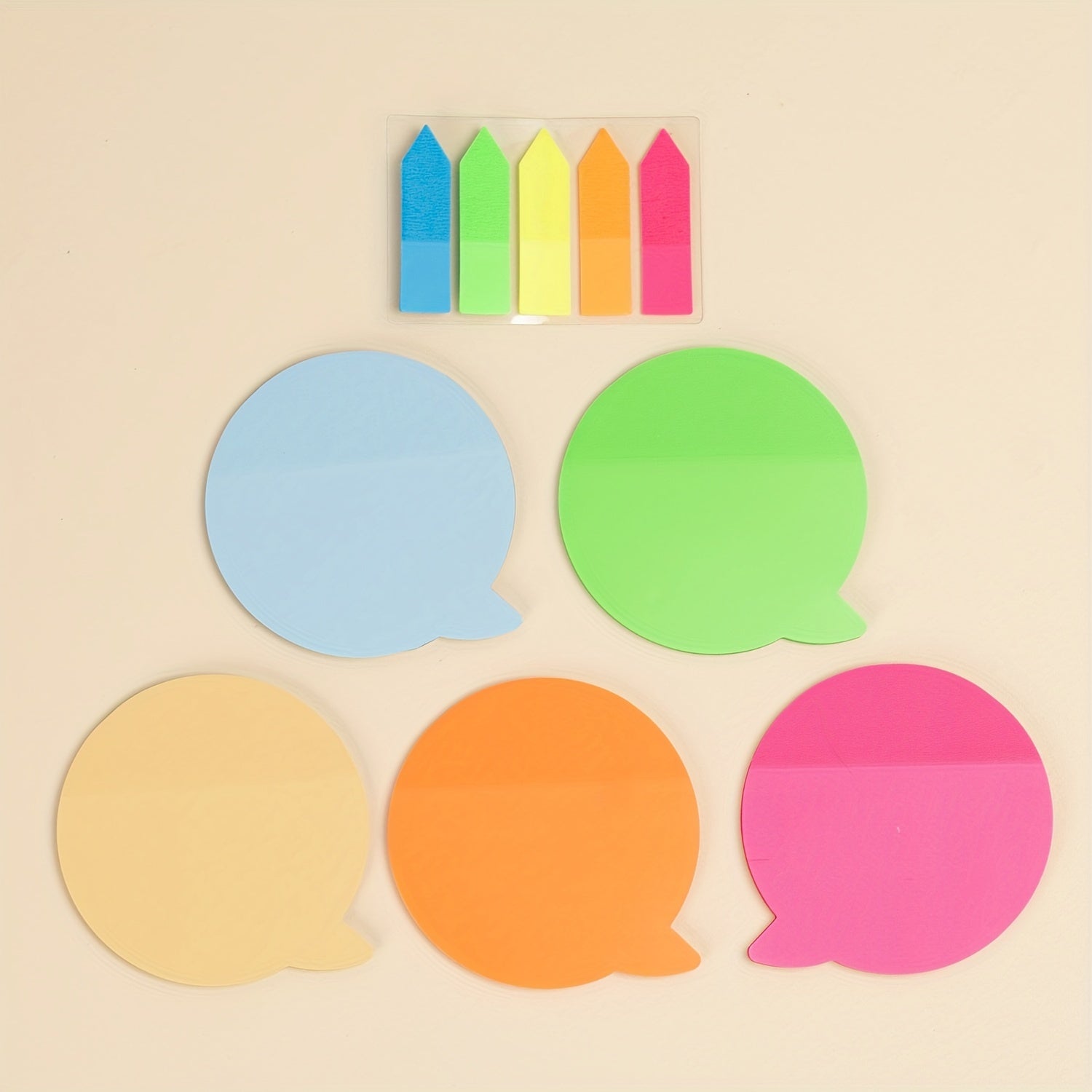 350 Transparent Sticky Notes Arrow Index Sticker & Waterproof Self Adhesive Pads
